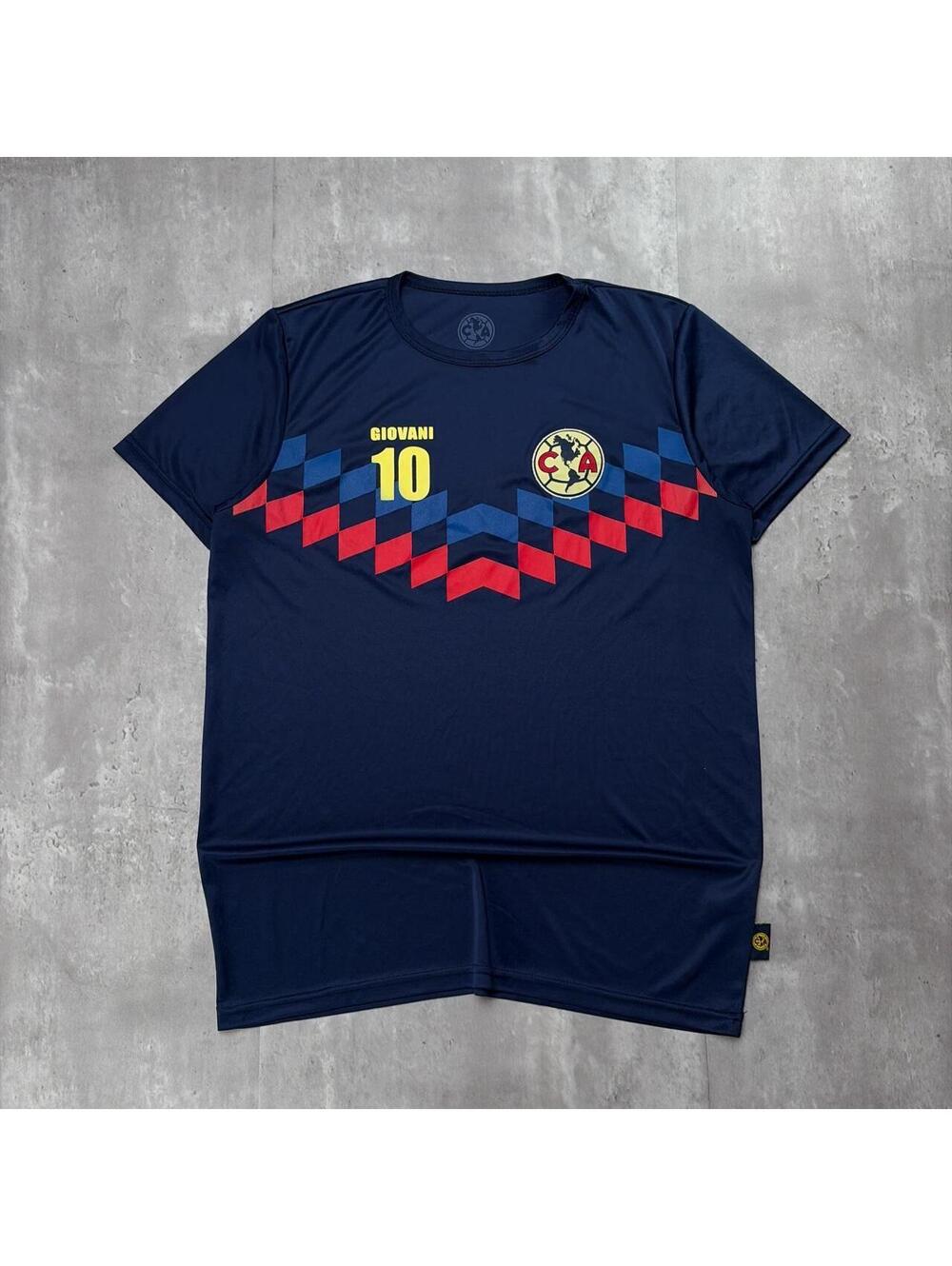 Y2k Club America Giovani Dos Santos #10 Futbol Jersey